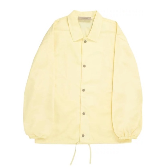 NWT fear of god ESSENTIALS canary jacket unisex s oversize fit - Picture 3 of 8